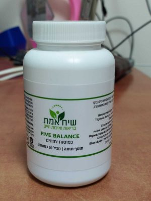 Five Balance פייב באלאנס – לאיזון רמות סוכר בדם